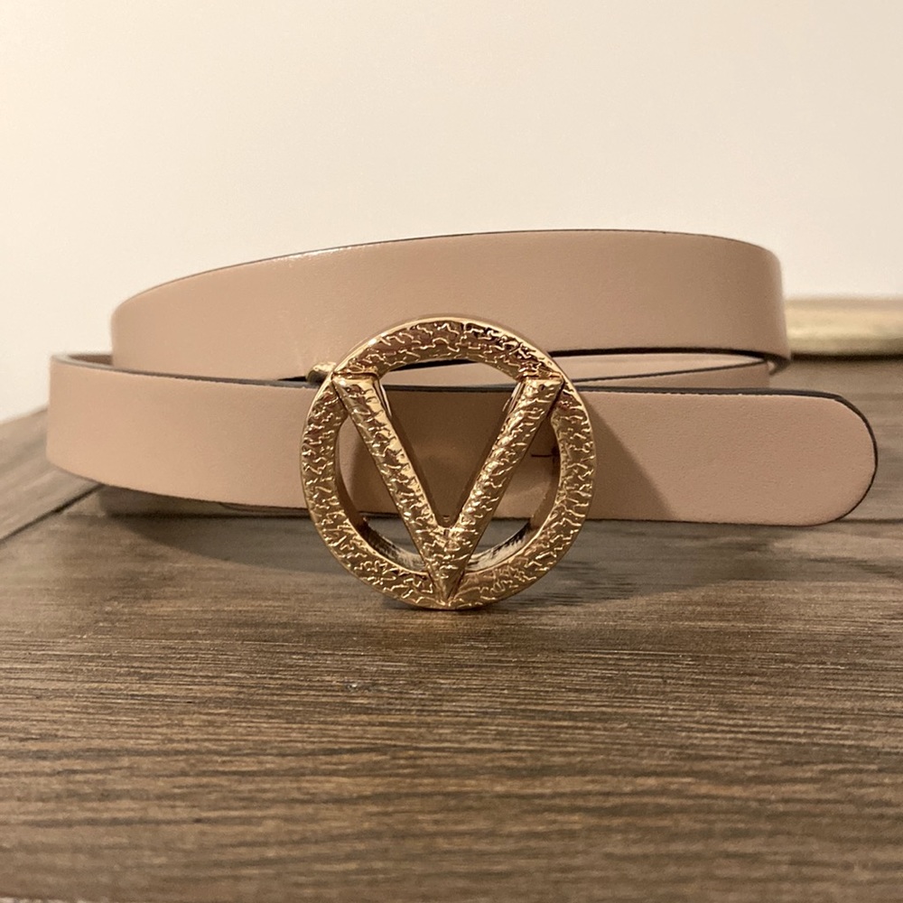 Valentino Belt in Nude